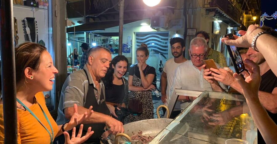 Palermo: Small Group Night Street Food Tour - The street food lineup that actually becomes a full meal