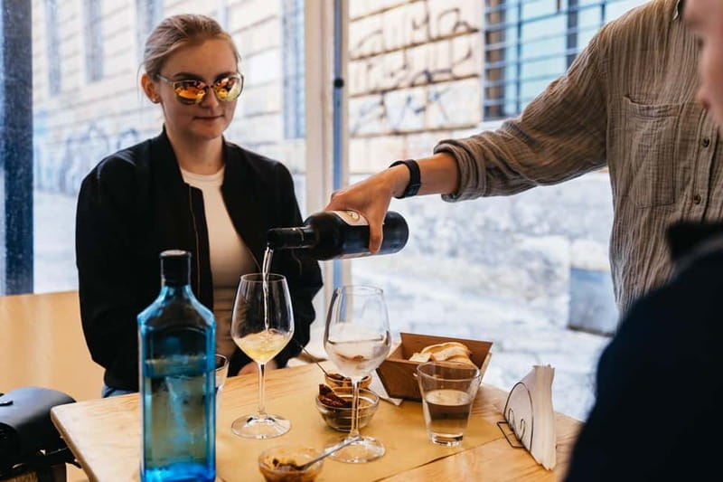 Palermo: Wine Tasting with Snacks at Bottega Monteleone - What your host actually does during the tasting