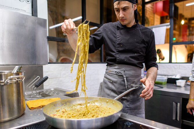 Pasta and Tiramisu Cooking Class with Wine in Venice - What you cook in 3 hours: fettuccine, ravioli, and tiramisu
