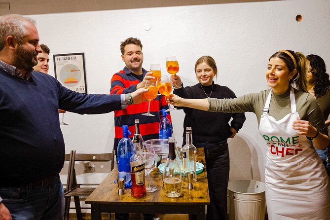 Pasta Cooking Class Near the Colosseum with 3 Spritz Cocktails - Key points before you go