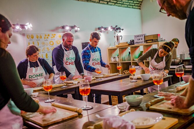 Pasta Cooking Class Near the Colosseum with 3 Spritz Cocktails - What makes this Rome cooking class feel different