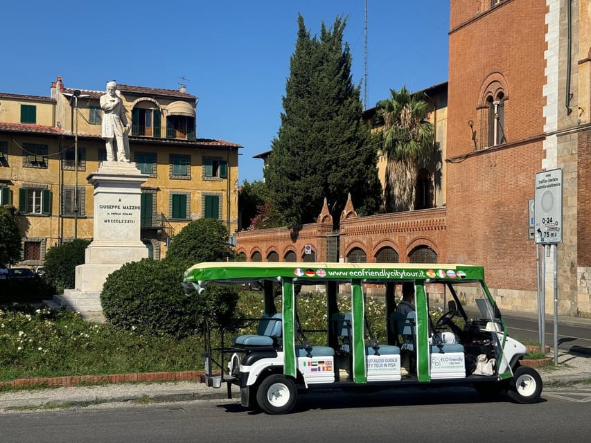 Pisa: Beyond the Tower Round-trip Golf Cart Tour - Key points to know before you ride