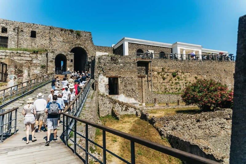 Pompeii: Archaeological Park Tour with Ticket on request - Fun and food: where Romans had banquets and social life
