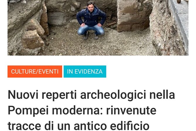 PompeiI Exclusive Tour with your Archaeologist in a Small Group - Macellum and Thermopolium: Where People Bought Food and Talked Life