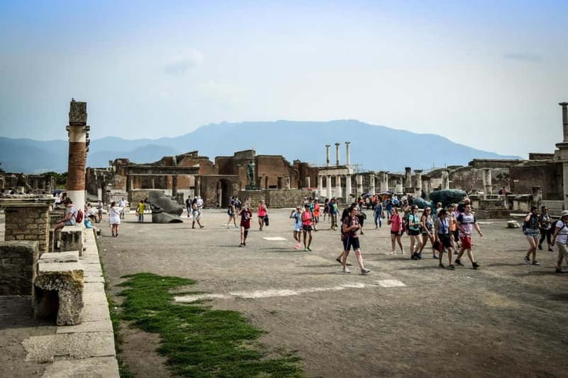 Pompeii: Group Tour with an Archeologist Guide - The western Pompeii loop: Marina Gate, Forum, Basilica, and more