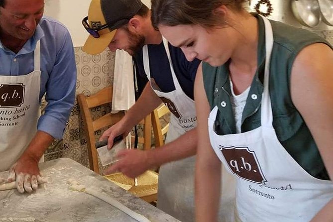 Private / Small Group at "Quanto Basta" School in Sorrento center - The Cooking Part: Step-By-Step Instruction You Can Actually Use