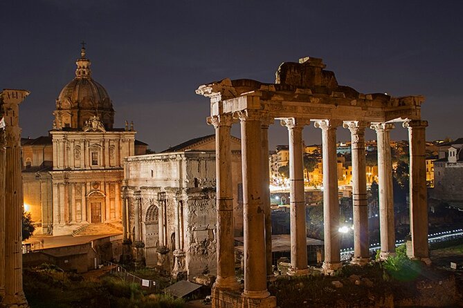 Rome After Dark: Explore the Eternal City Under the Moonlight - Palatine Hill: quick context above the Forum