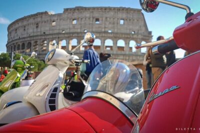 Rome Afternoon Sightseeing Vespa Sidecar Tour with Gourmet Gelato