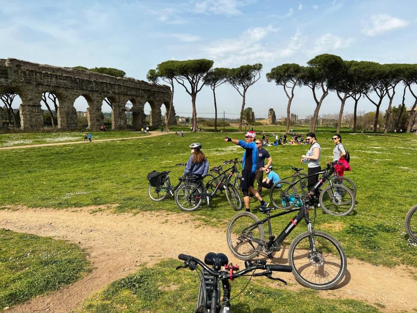 Rome: Appian Way E-Bike Tour Catacombs, Aqueducts & Picnic - Catacombs of St. Callixtus (or St. Sebastian): Underground and Guided