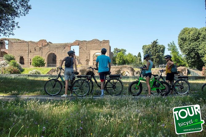 Rome:Appian Way E-bike Tour, Catacombs, Aqueducts & Transfer - Bath of Caracalla to Circus of Maxentius, quick stops with real payoff