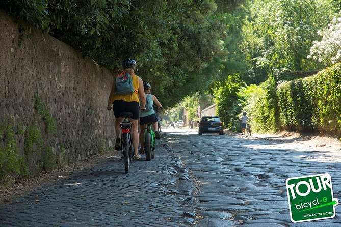 Rome:Appian Way E-bike Tour, Catacombs, Aqueducts & Transfer - Pedaling the Appian Way for the Rome you cannot see from a bus