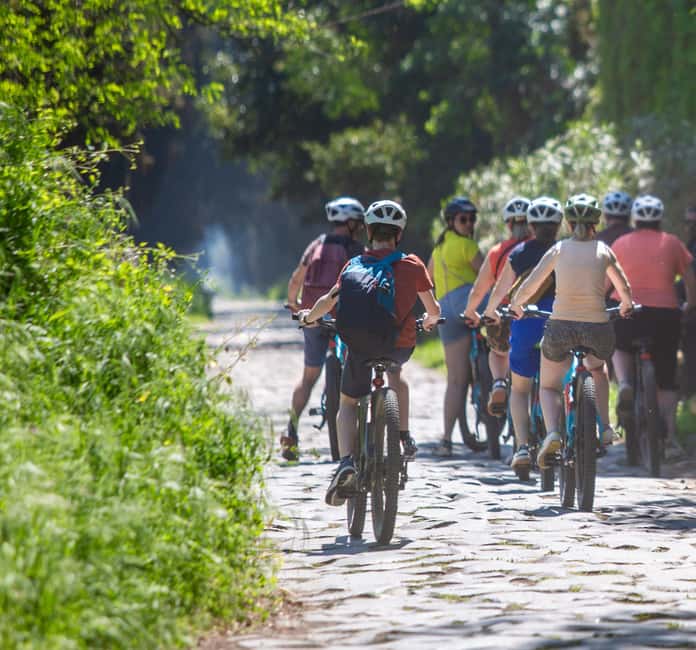 Rome:Appian Way E-bike Tour with Catacombs, Aqueducts & Food - Key things to know before you go
