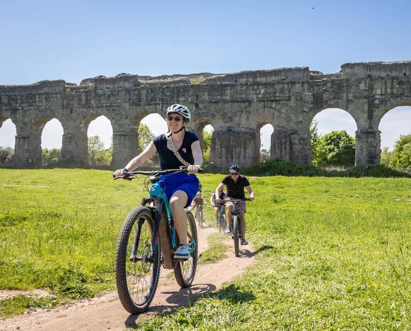 Rome:Appian Way E-bike Tour with Catacombs, Aqueducts & Food - Catacombs first: San Callisto most days, San Sebastiano on Wednesdays