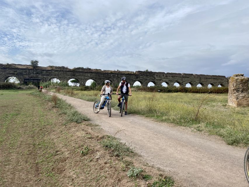 Rome:Appian Way E-bike Tour with Catacombs, Aqueducts & Food - Pacing, group size, and how safe it feels on mixed roads