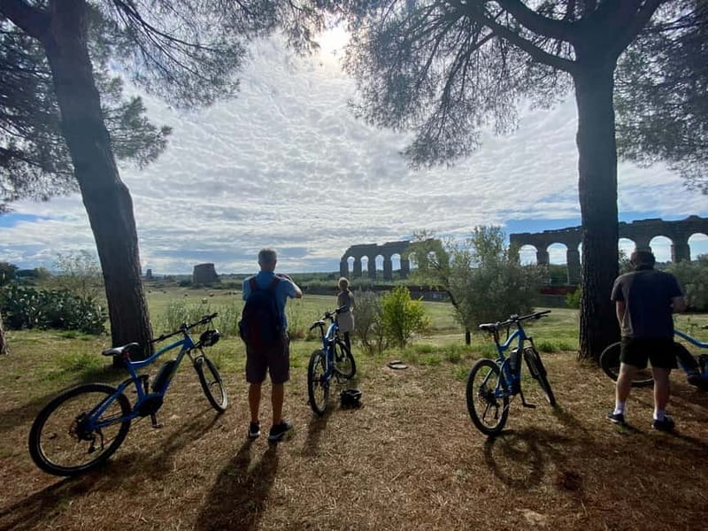 Rome:Appian Way E-bike Tour with Catacombs, Aqueducts & Food - Price and value: what $96.29 buys you for 5 hours