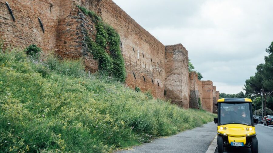 Rome: Appian Way Golf Cart Tour with Roman Catacombs Entry - Circus Maximus viewpoint and the thrill of ancient-scale ruins
