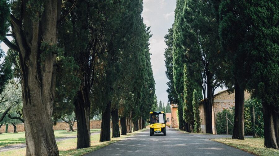 Rome: Appian Way Golf Cart Tour with Roman Catacombs Entry - Aurelian Walls on the way back, plus the Pyramid of Cestius