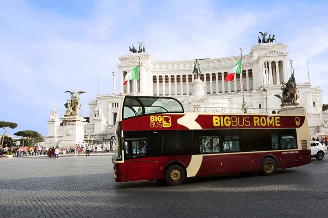 Rome: Big Bus Hop-on, Hop-off Open-Top Sightseeing Tour - Price and what you actually get for $26.43