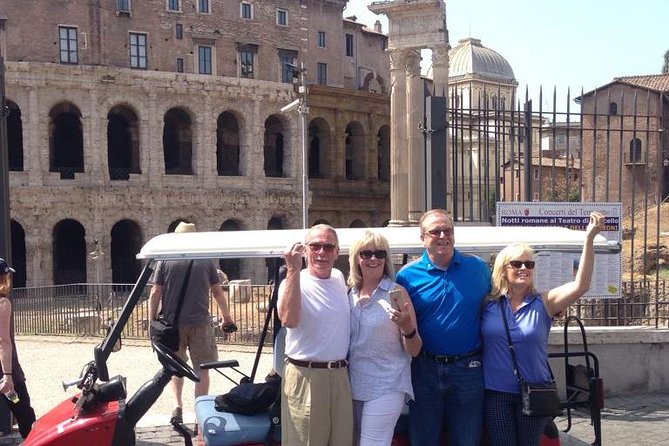 Rome by Golf Cart Private Tour: Beyond the Landmarks - Aventine viewpoints and Villa Borghese area, for the Rome skyline feel