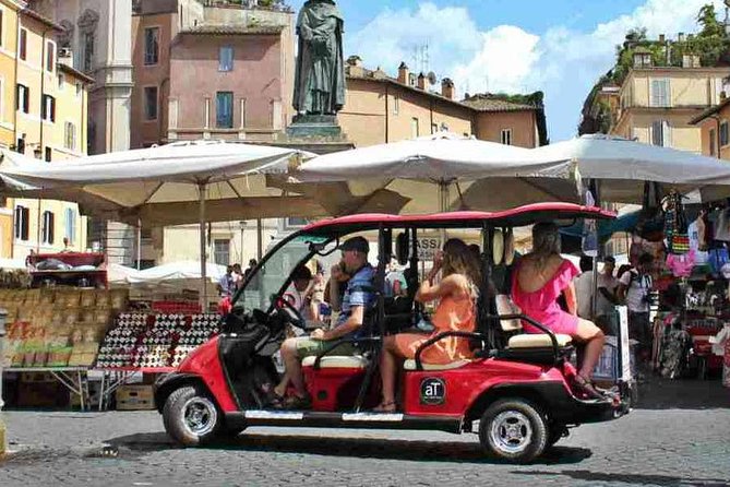 Rome by Golf Cart Private Tour: Beyond the Landmarks - Outside-the-ticket monuments: arches, fountains, and the Mouth of Truth