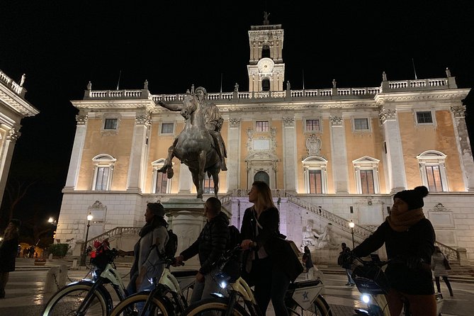 Rome by Night E-Bike Tour with Pizza Option - Stop-by-Stop: What You’ll See on the Rome Night Route