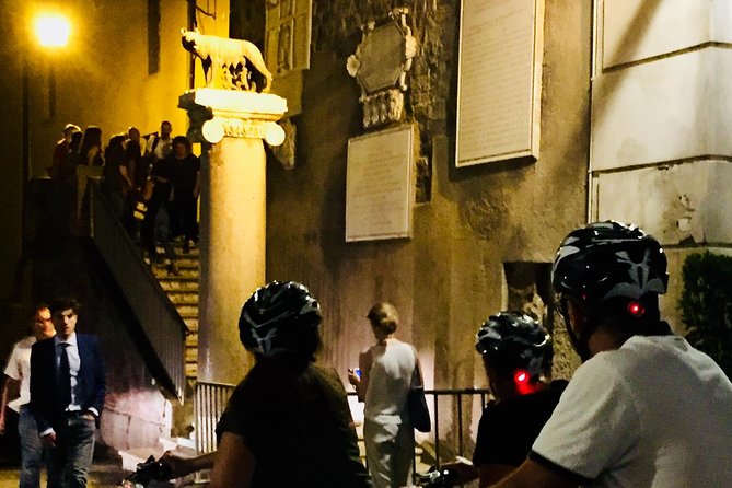 Rome by Night - Ebike Small Group Tour - Food and Wine (Option) - St Peter’s Square at night: Vatican City without the museum marathon