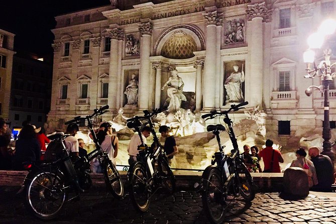 Rome by Night - Ebike Small Group Tour - Food and Wine (Option) - The Centro Storico ride: from Campo de’ Fiori to the Pantheon and Trevi Fountain