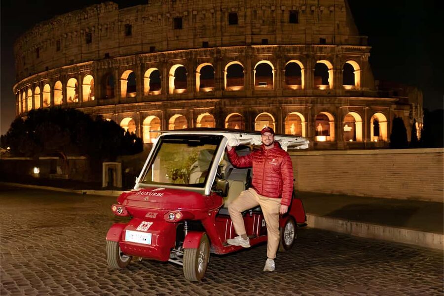 Rome: City Golf Cart at Night Tour - Why Rome looks better from a golf cart at night