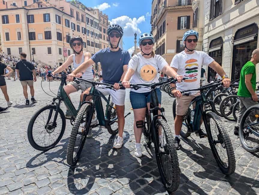 Rome: City Highlights Electric Bike Tour - Pantheon to Trevi Fountain to Piazza di Spagna: The Classic Trio, Done by Bike