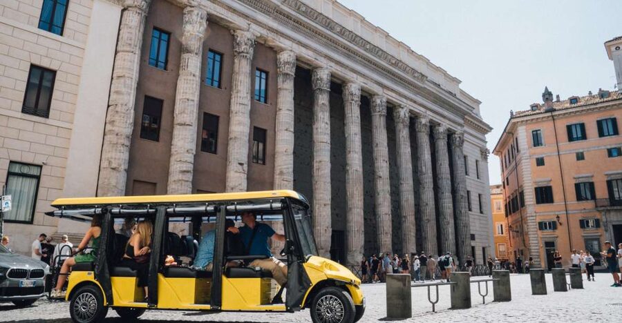 Rome: City Highlights Golf Cart Tour with Local Guide - Circus Maximus: where Rome went for big spectacles