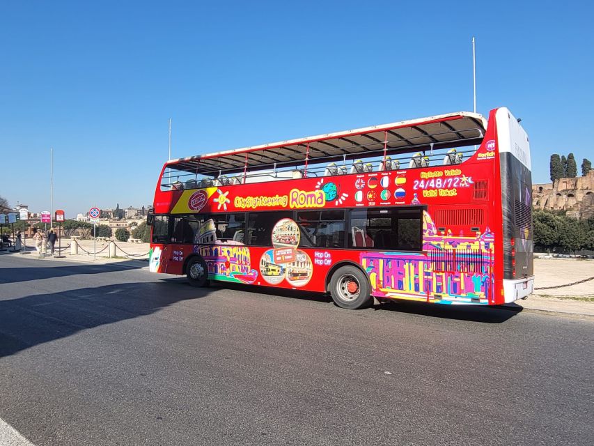 Rome: City Highlights Open-Top Bus Night Tour - Audio in eight languages, plus the app and onboard WiFi
