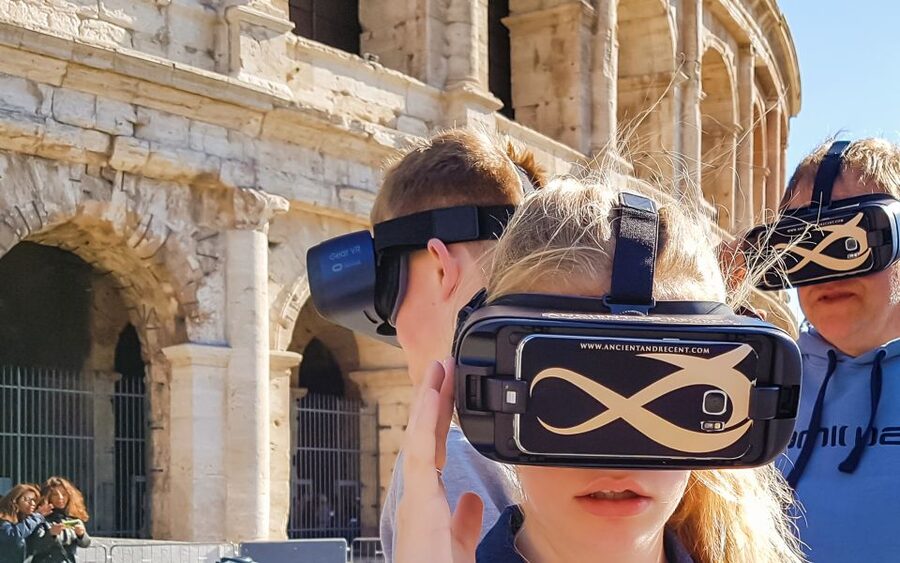 Rome: Colosseum Access and Self-Guided Virtual Reality Tour - VR First: Getting Your Bearings at the Colosseum