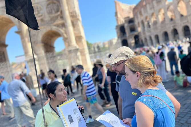 Rome: Colosseum Access with Official AI App & Arena Option - Where you start, and why the Arch of Constantine matters
