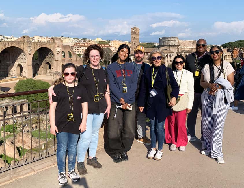 Rome: Colosseum, Roman Forum & Palatine Guided Tour - Palatine Hill in about 30 minutes: the emperors above the city