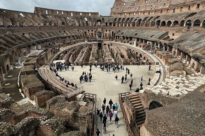 Rome: Colosseum, Roman Forum & Palatine Hill Visit + Audio Guide - Getting In Fast at the Colosseum, While Still Doing Security