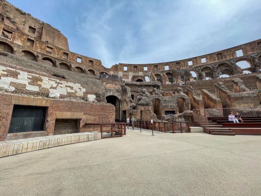 Rome: Colosseum Tour with Access to the Gladiator Arena - Ground floor, second tier, and the views that make the stairs worth it