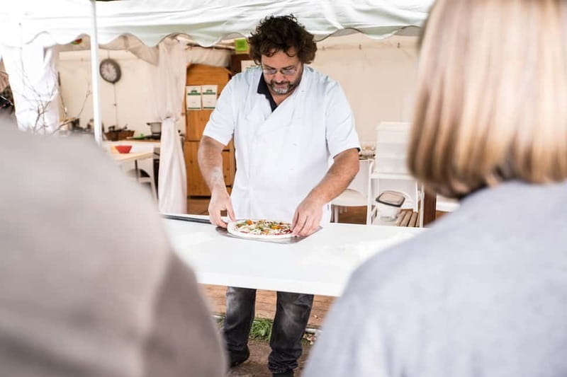 Rome: Combo Pizza and Pasta Cooking Class with Wine - Entering the cooking rhythm at Laurentina