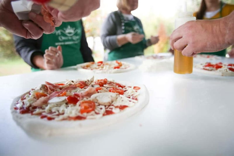 Rome: Combo Pizza and Pasta Cooking Class with Wine - Fresh pasta shapes and the three-dough lesson