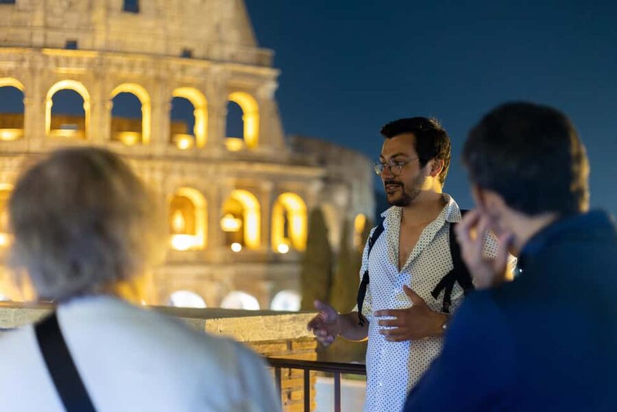 Rome: E-Bike Night Tour with Food and Wine Tasting - Meet at Via Antonio Rosmini, then get the bike feel dialed in