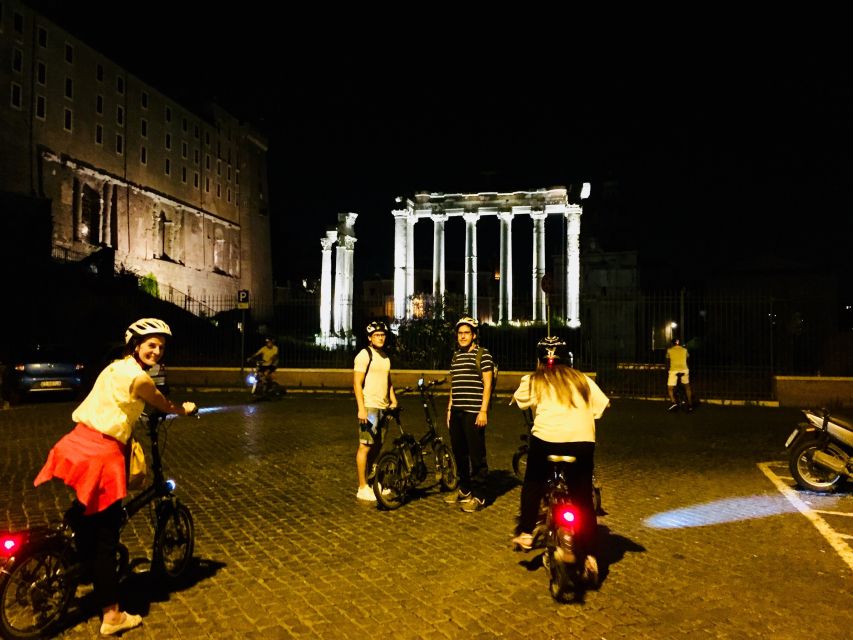 Rome: E-Bike Night Tour with Food and Wine Tasting - Piazza Navona, Pantheon, and Trevi Fountain: the hits you want without the stress