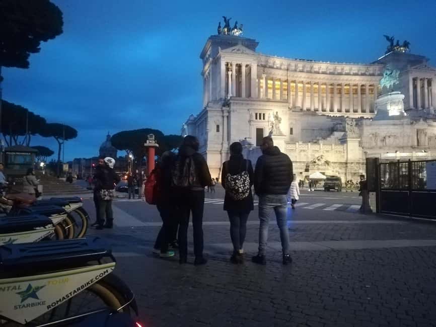 Rome: E-Bike Sunset Tour with Pizza Option - Quick hits: Roma STARBIKE sunset ride essentials