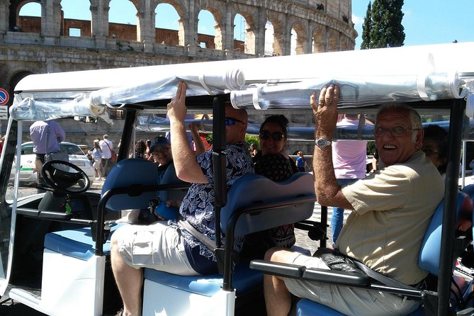 Rome: Evening Golf Cart Semi or Private Tour with Aperitivo - Circus Maximus and Palatine views for Rome at its start
