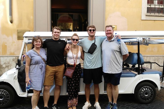 Rome: Evening Golf Cart Semi or Private Tour with Aperitivo - Pantheon outside plus the other picture moments