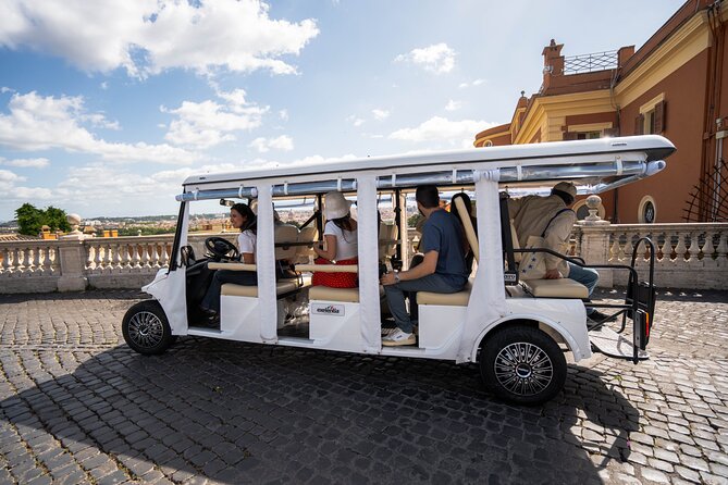Rome Golf Cart Tour : Half-Day Private or Small Group Sightseeing - Trevi Fountain and Campo de’ Fiori: Rome’s icons, managed in small bites