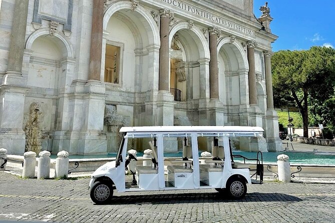 Rome Golf Cart Tour : Half-Day Private or Small Group Sightseeing - Teatro di Marcello and the Orange Garden viewpoint: Rome without the biggest crowds