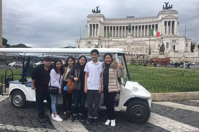Rome Golf Cart Tour: Highlights of the Eternal City - Trevi Fountain (about 10 minutes): the classic photo stop, done efficiently