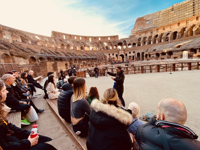 Rome: Guided Colosseum Tour with Arena Entrance - Pacing, Group Size, and Headsets