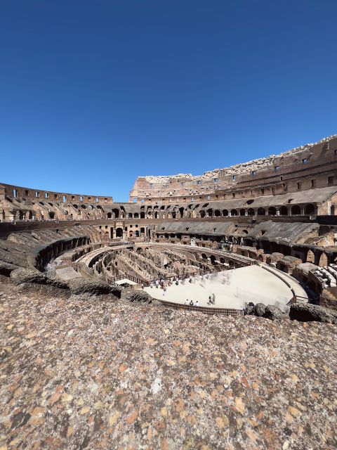 Rome: Guided Colosseum Tour with Arena Entrance - Entering The Colosseum Arena, Not Just The Seats
