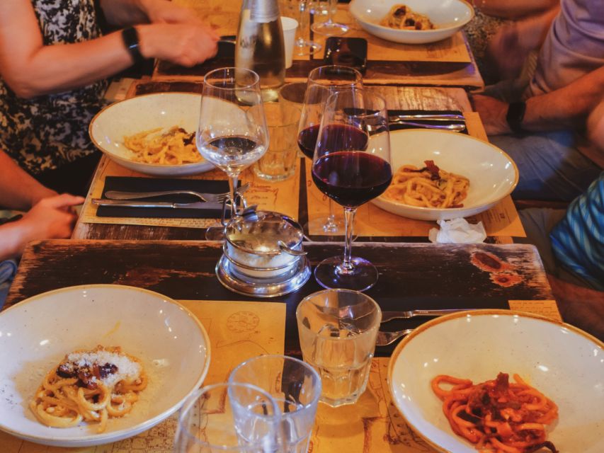 Rome: Guided Food Tour in Trastevere - Spirito di Vino for Stop 5: wine tasting plus a longer dinner finish