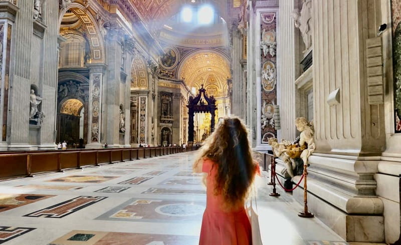 Rome: Guided Tour of St. Peter's Basilica, Grottoes & Square - Inside St. Peter’s Basilica: Marble, Mosaics, and the Pietà Explained